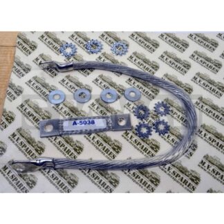 LATE RADIO CONNECTION BOX GROUND BOND STRAP KIT - MB MV SPARES